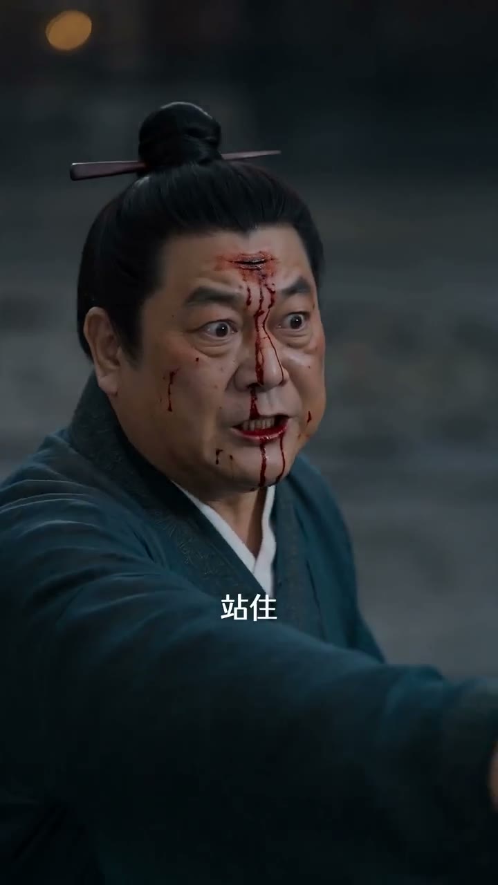 真实短剧画面，字幕为站住